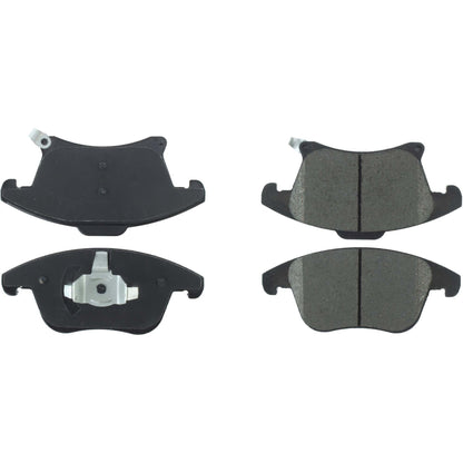 StopTech Street Brake Pads; Front With Shims