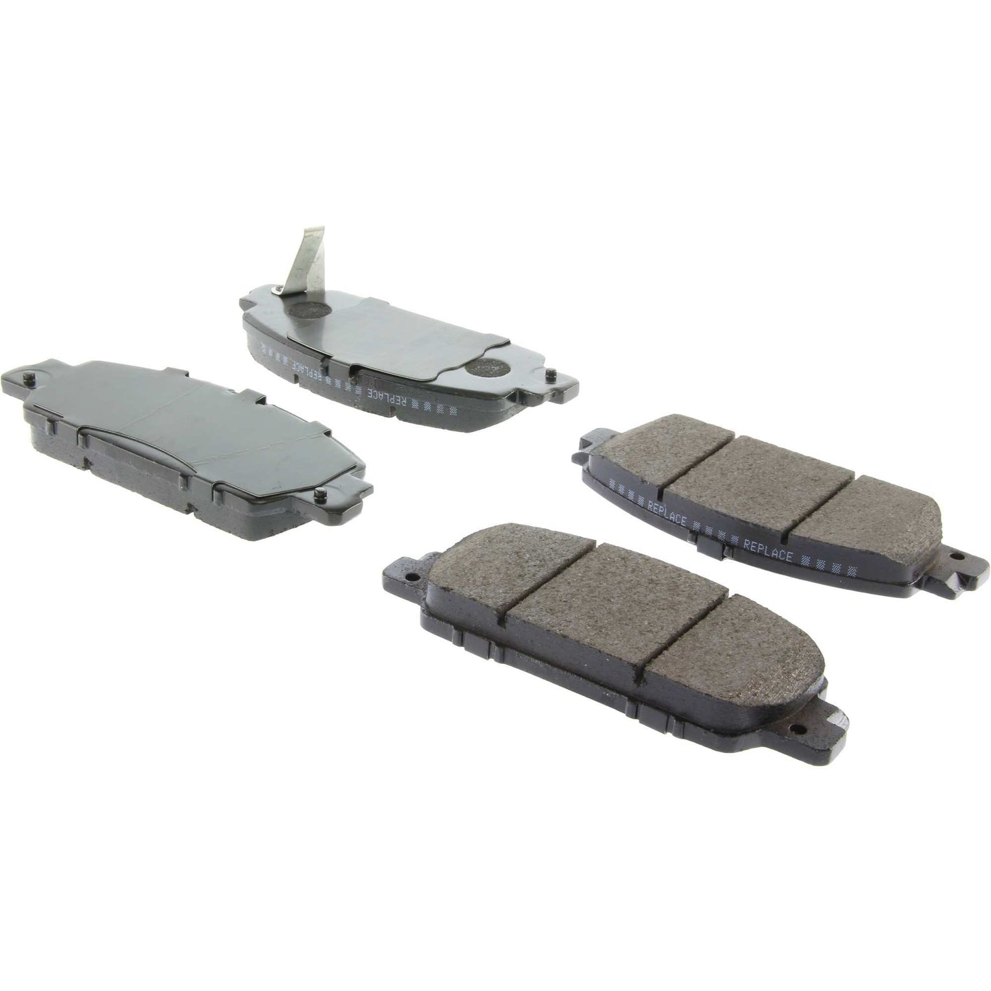 StopTech Street Brake Pads; Front With Shims