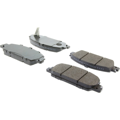 StopTech Street Brake Pads; Front With Shims