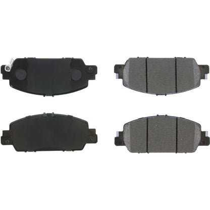StopTech Street Brake Pads; Front With Shims