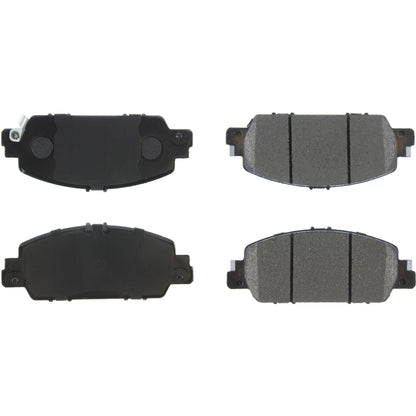 StopTech Street Brake Pads; Front With Shims