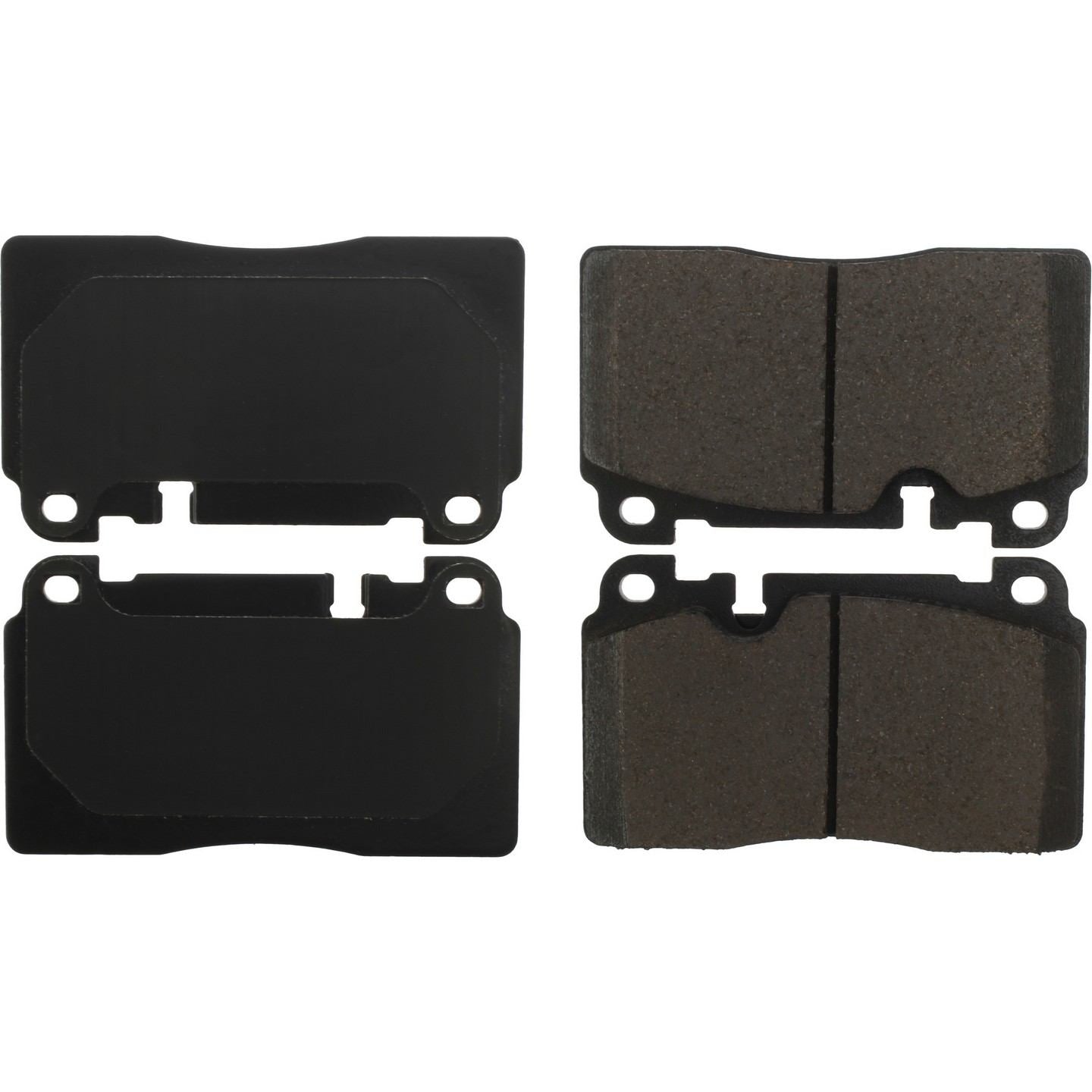 StopTech Street Brake Pads; Front With Shims
