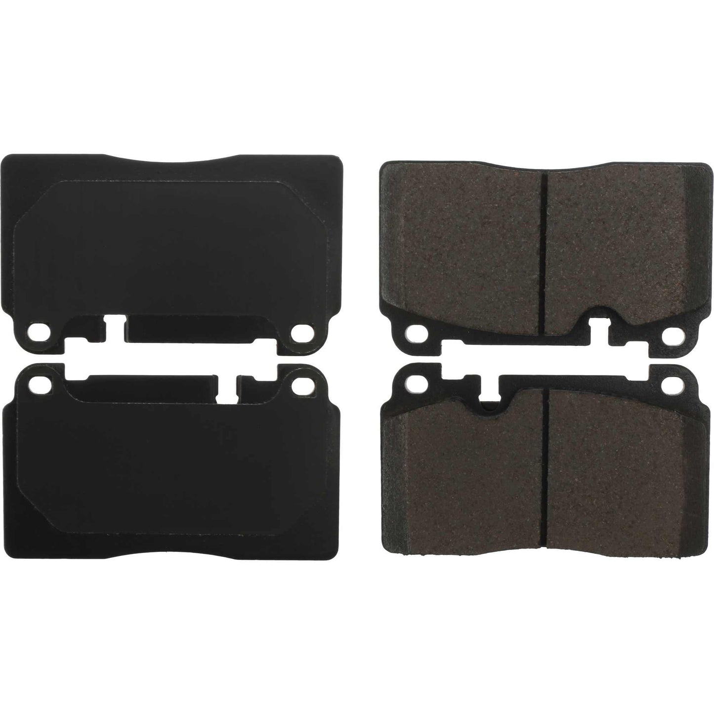 StopTech Street Brake Pads; Front With Shims