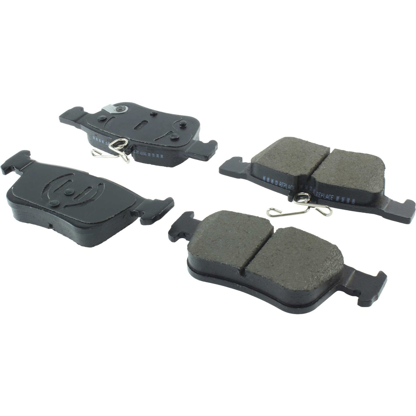 StopTech Street Brake Pads; Rear With Shims