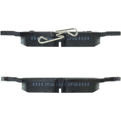 StopTech Street Brake Pads; Rear With Shims