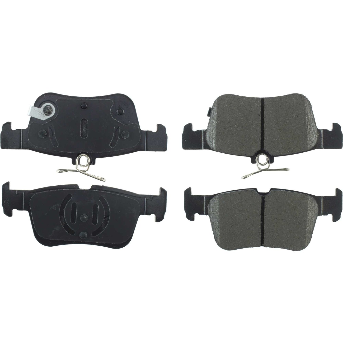 StopTech Street Brake Pads; Rear With Shims