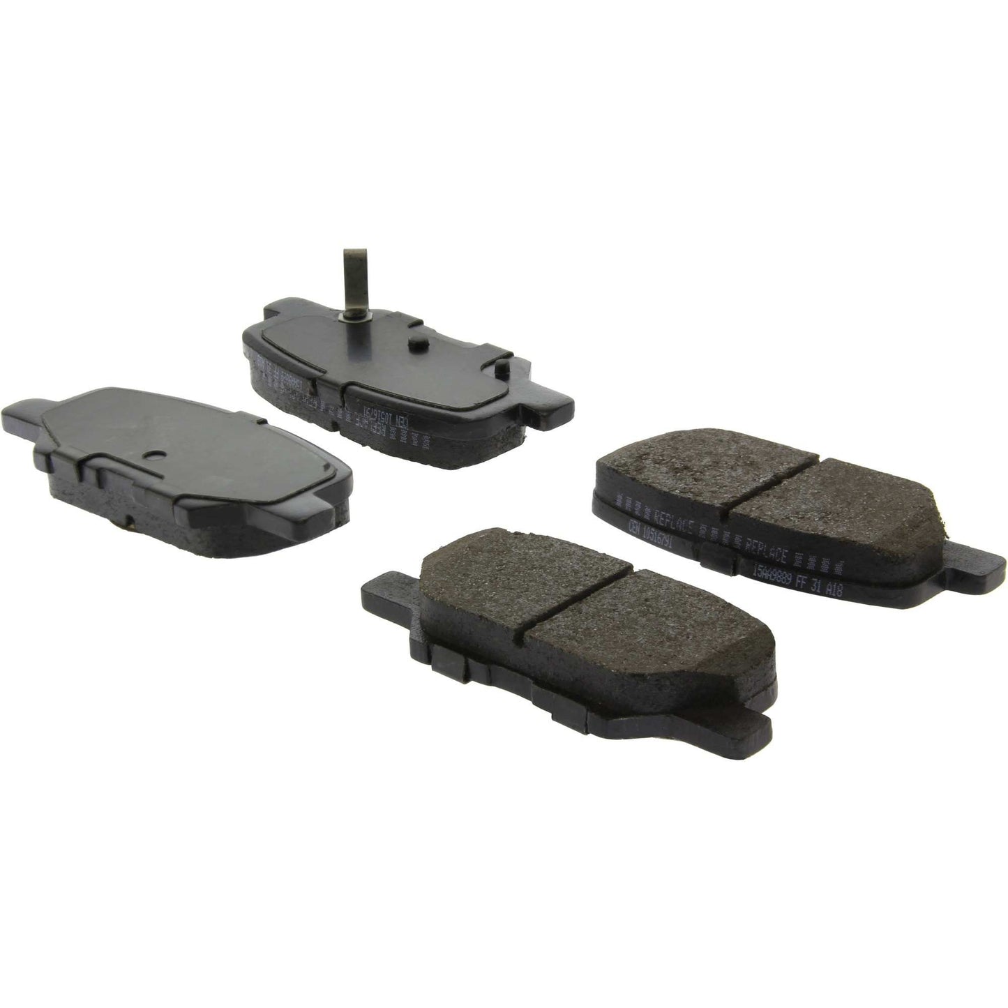 StopTech Street Brake Pads With Shims