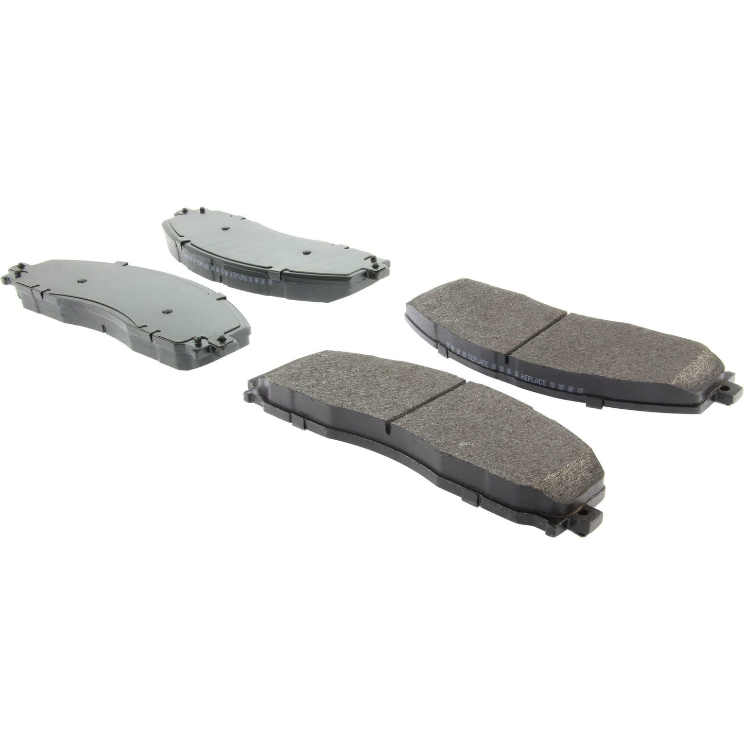 StopTech Street Brake Pads; Front With Shims