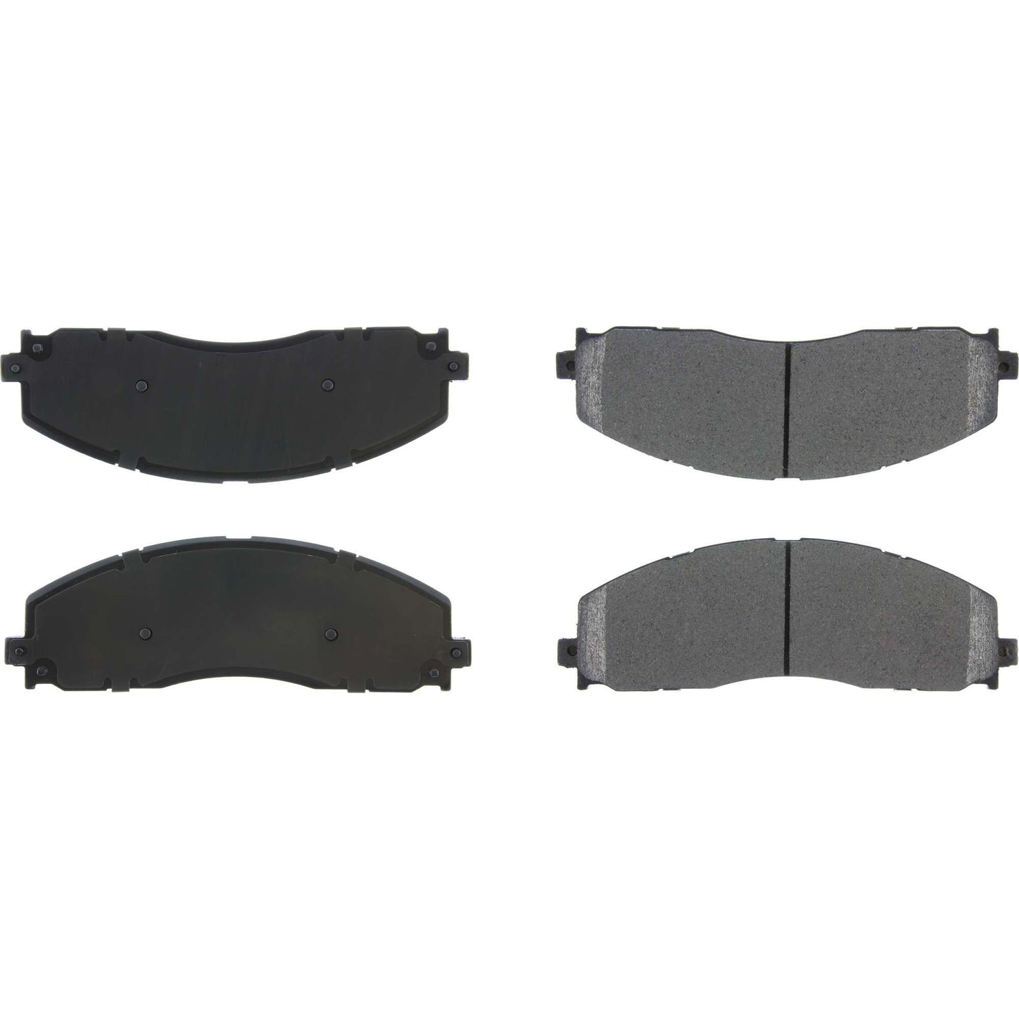 StopTech Street Brake Pads; Front With Shims