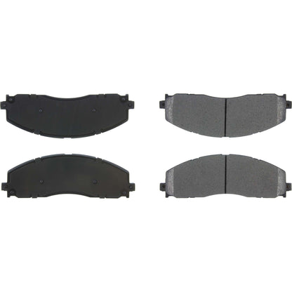 StopTech Street Brake Pads; Front With Shims
