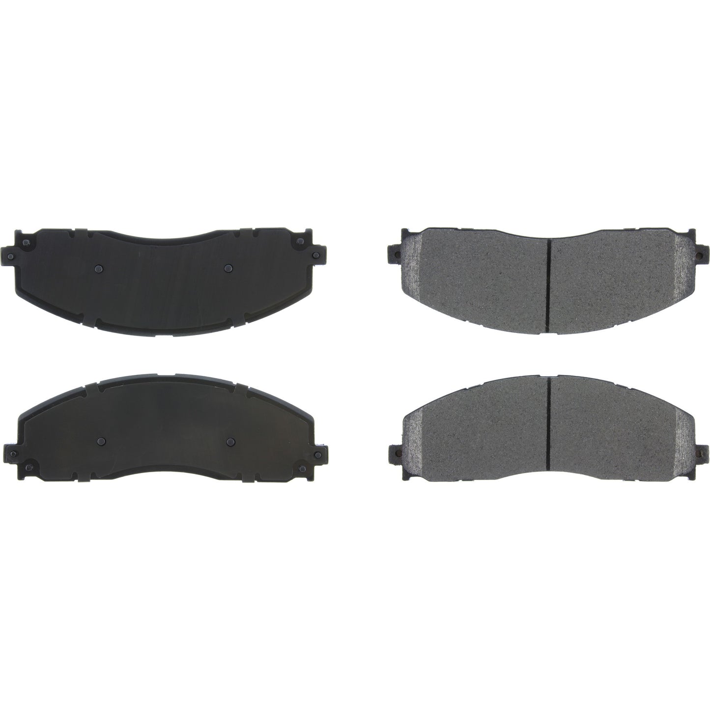 StopTech Street Brake Pads; Front With Shims
