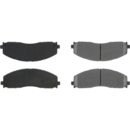 StopTech Street Brake Pads; Front With Shims