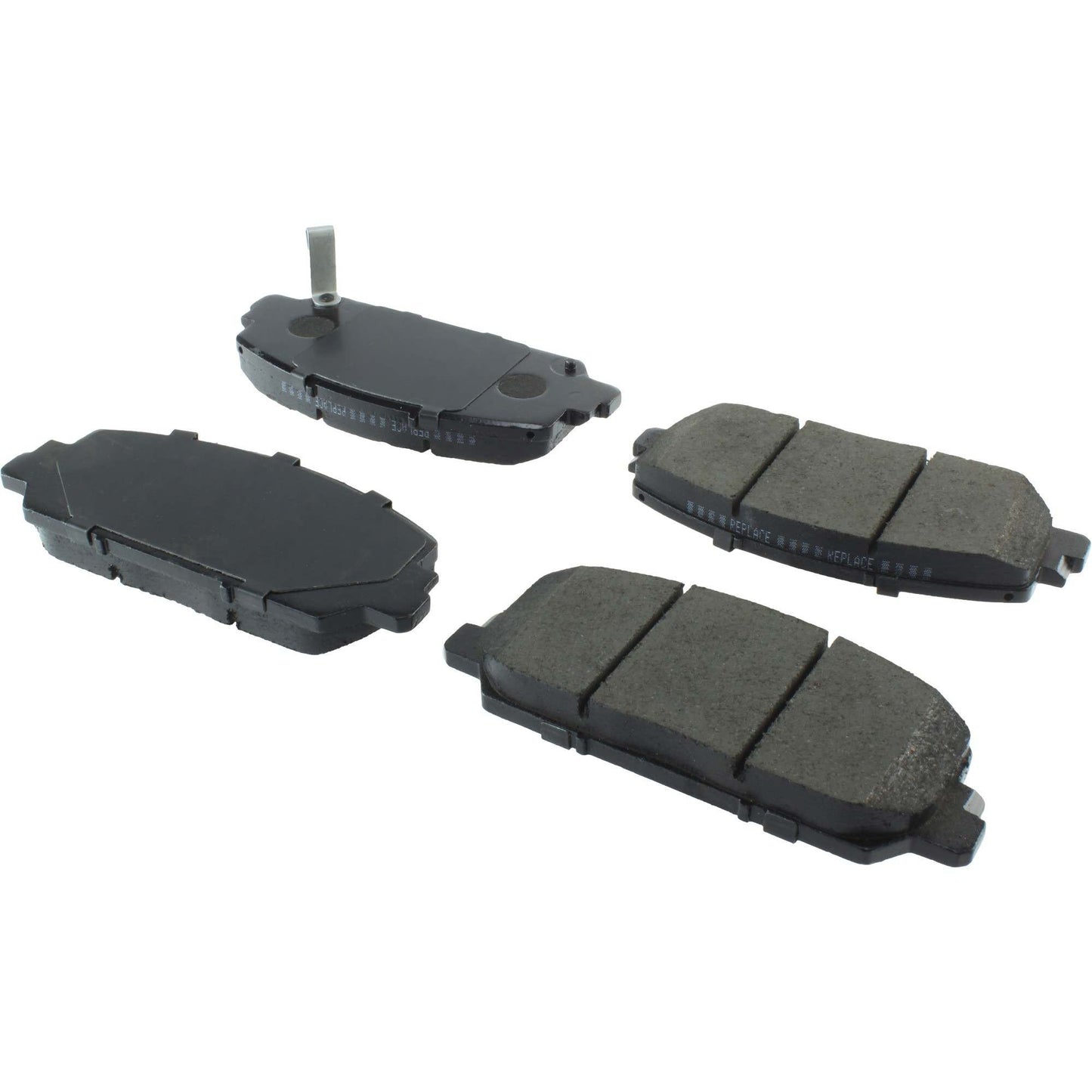 StopTech Street Brake Pads; Front With Shims And Hardware