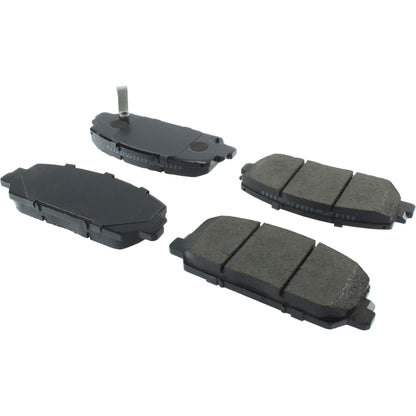 StopTech Street Brake Pads; Front With Shims And Hardware