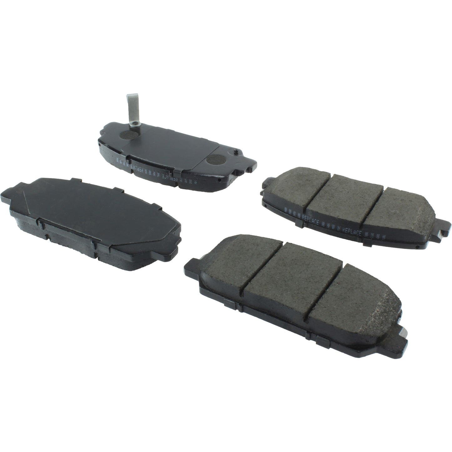 StopTech Street Brake Pads; Front With Shims And Hardware