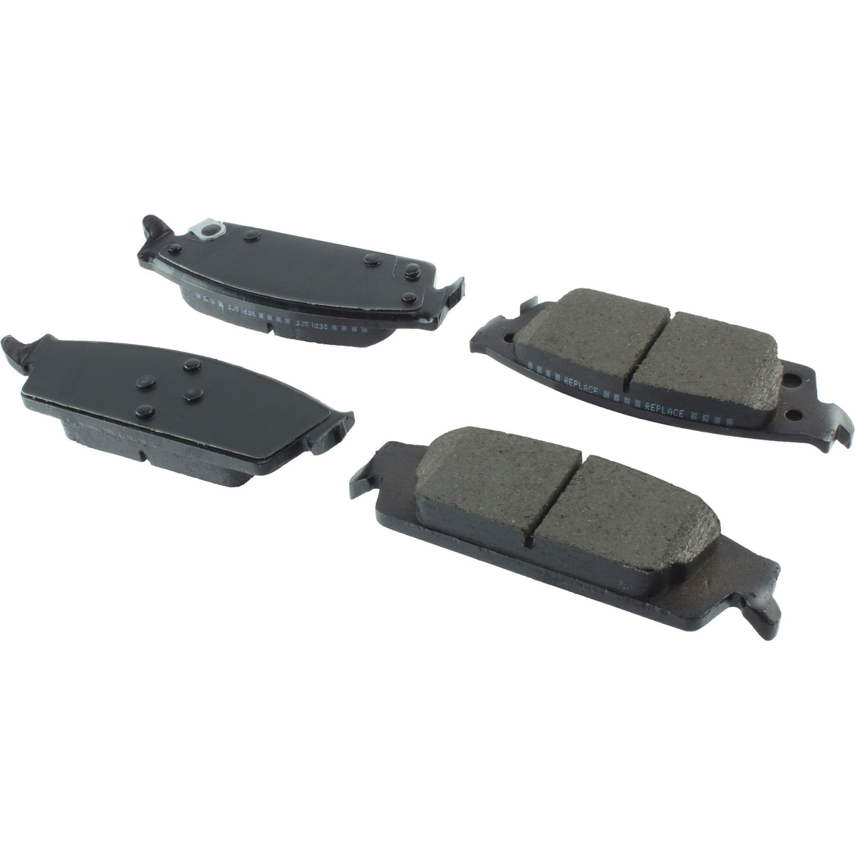 StopTech Street Brake Pads; Rear With Shims