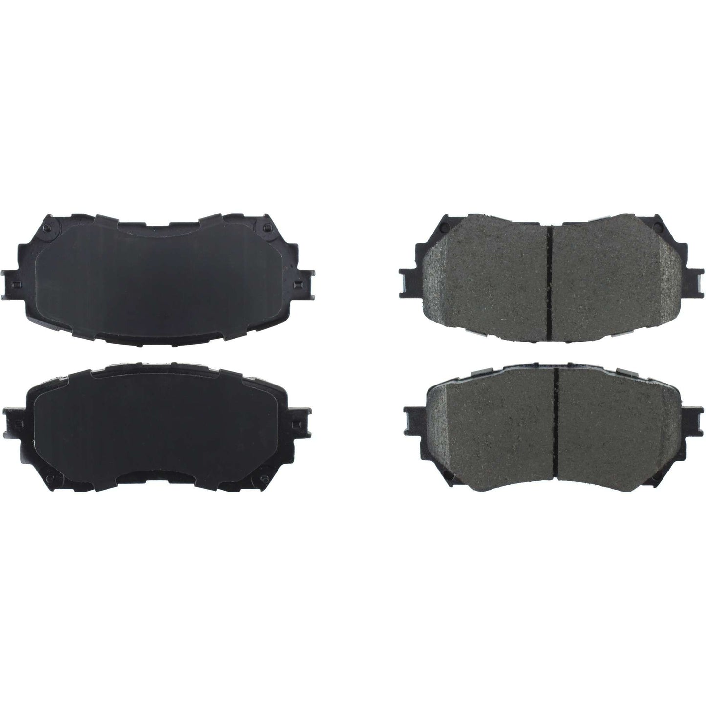 StopTech Street Brake Pads; Front With Shims And Hardware