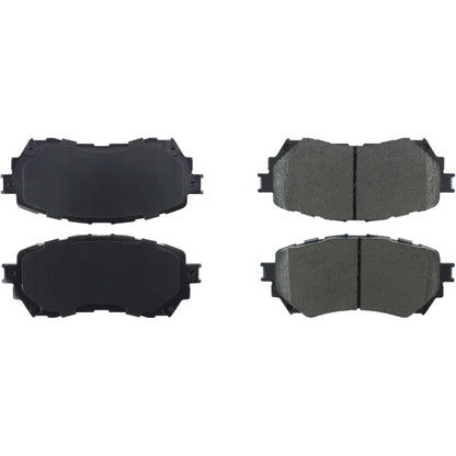 StopTech Street Brake Pads; Front With Shims And Hardware