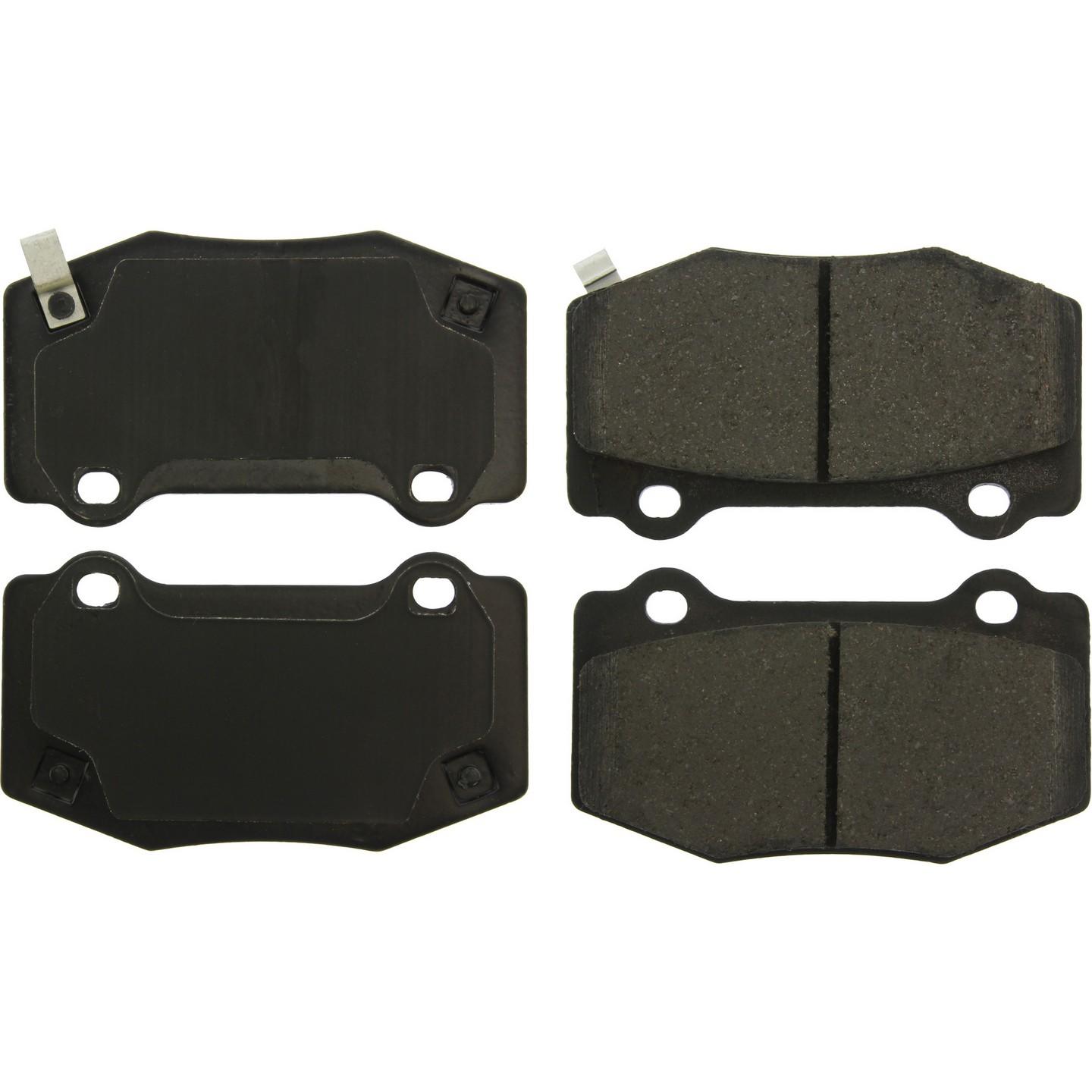 StopTech Street Brake Pads With Shims