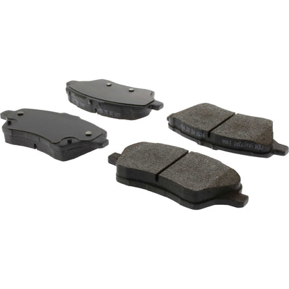 StopTech Street Brake Pads; Front With Shims And Hardware