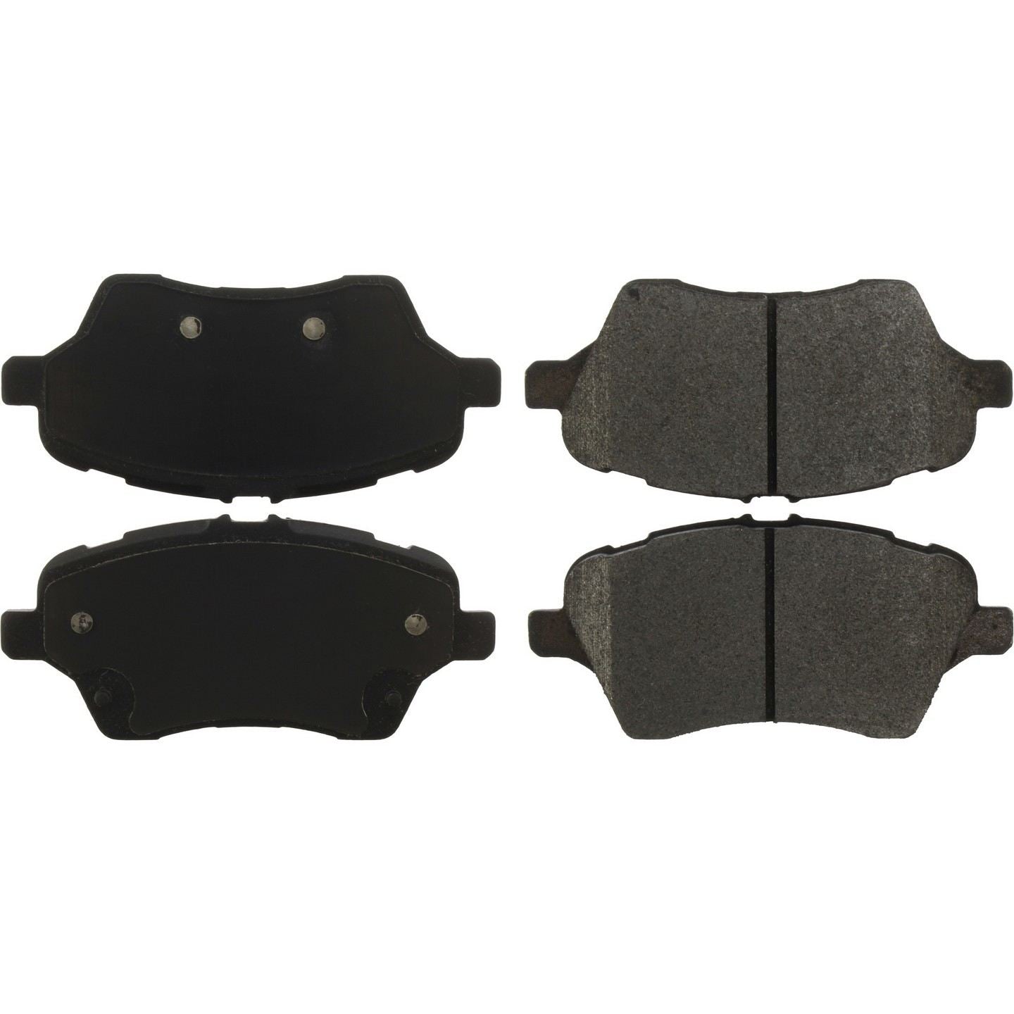 StopTech Street Brake Pads; Front With Shims And Hardware