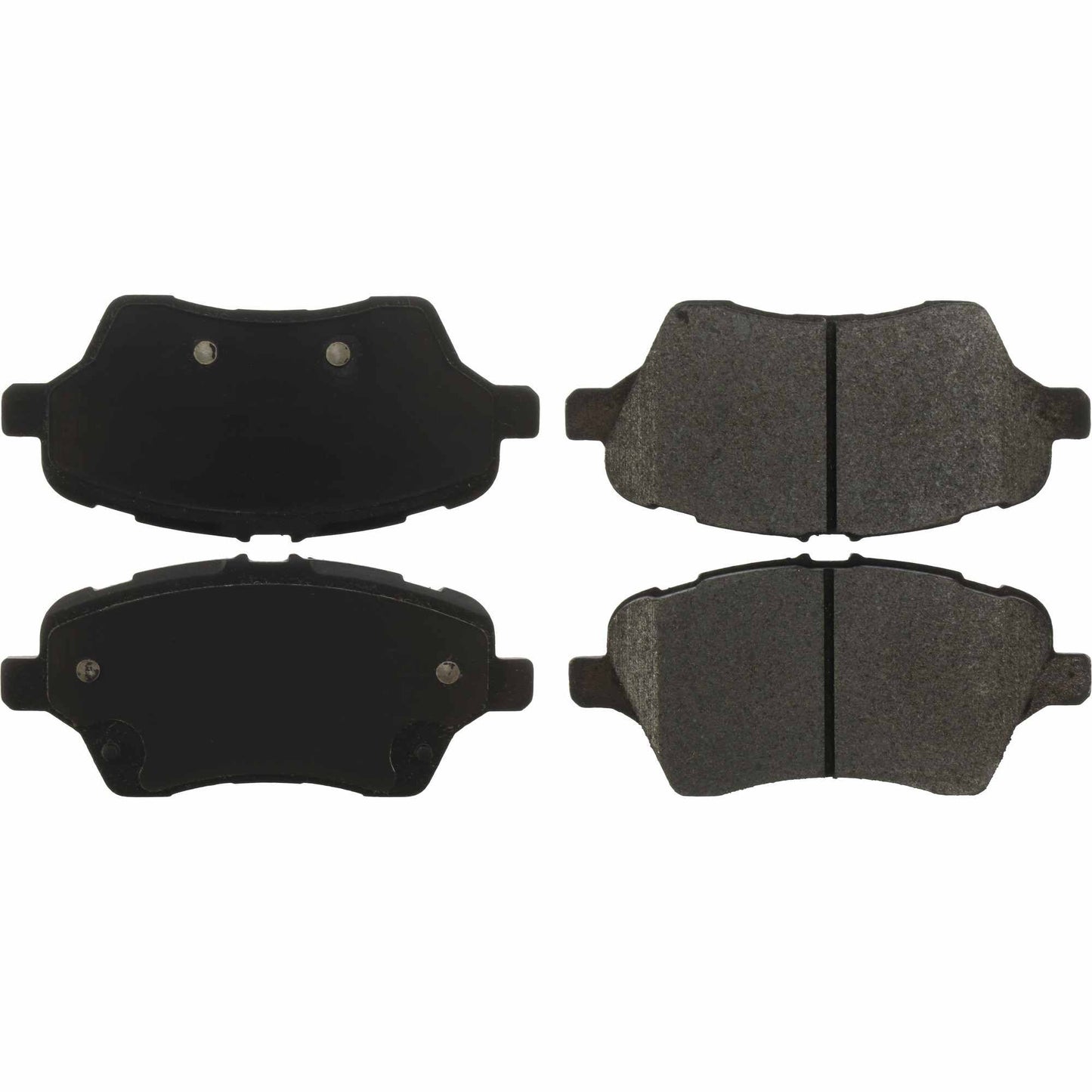 StopTech Street Brake Pads; Front With Shims And Hardware