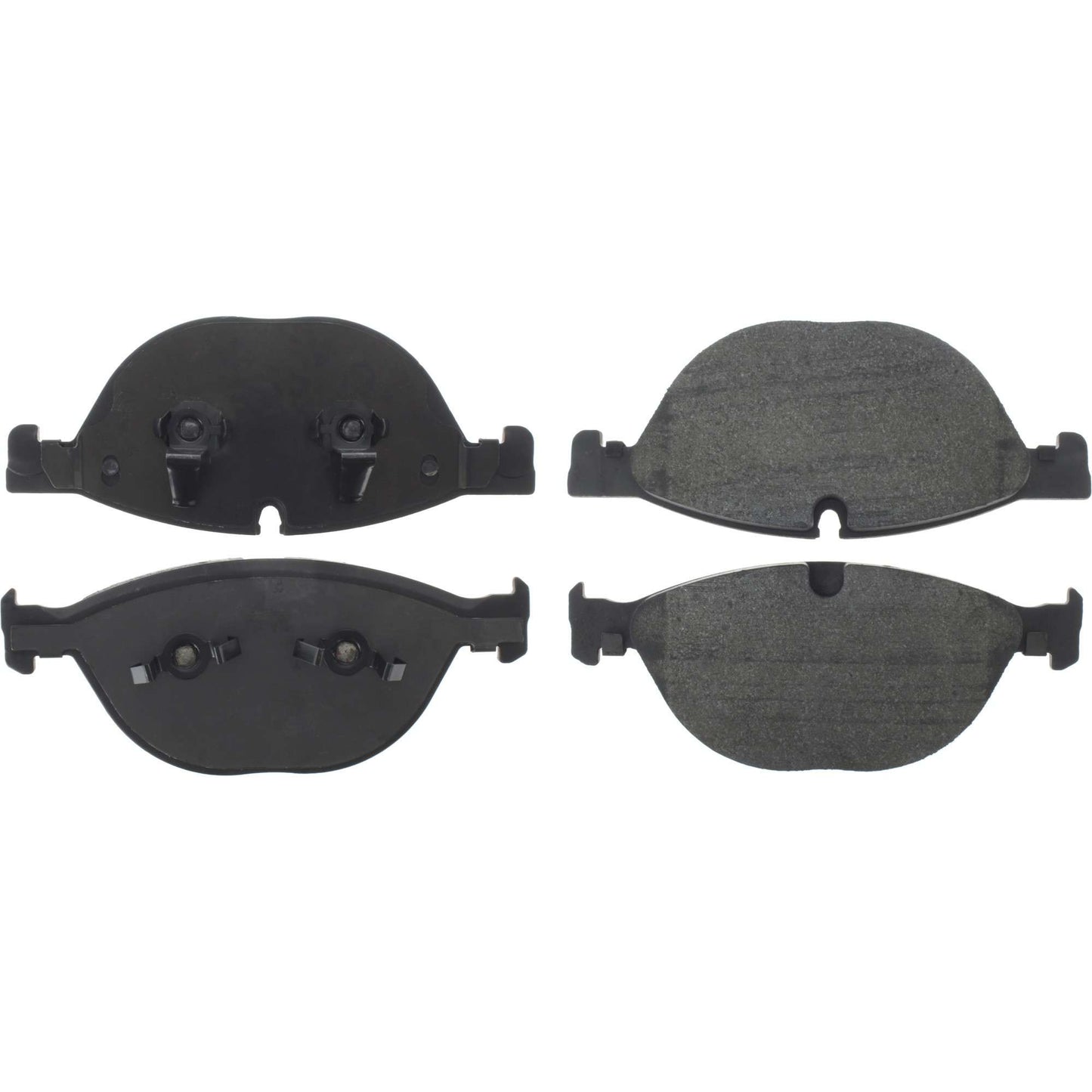 StopTech Street Brake Pads; Front With Shims And Hardware