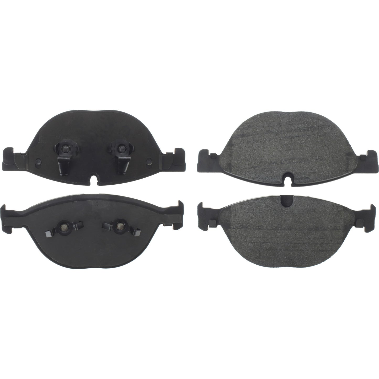 StopTech Street Brake Pads; Front With Shims And Hardware