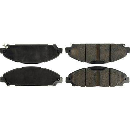 StopTech Street Brake Pads With Shims