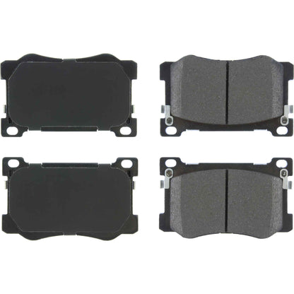 StopTech Street Brake Pads; Front With Shims And Hardware