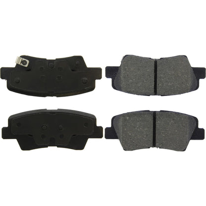 StopTech Street Brake Pads With Shims