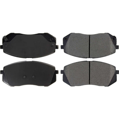 StopTech Street Brake Pads With Shims