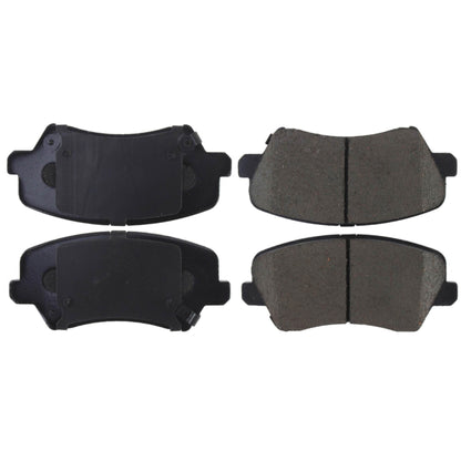 StopTech Street Brake Pads With Shims