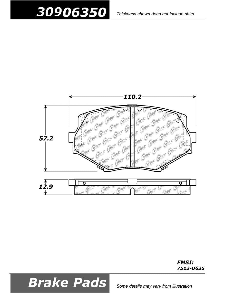 StopTech Sport Brake Pads With Shims And Hardware