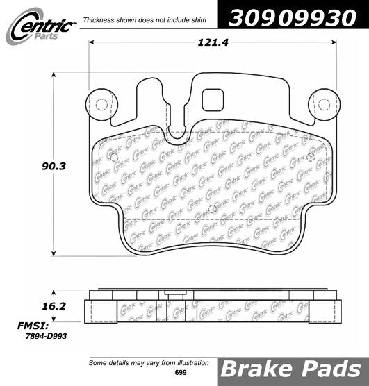 StopTech Sport Brake Pads With Shims And Hardware