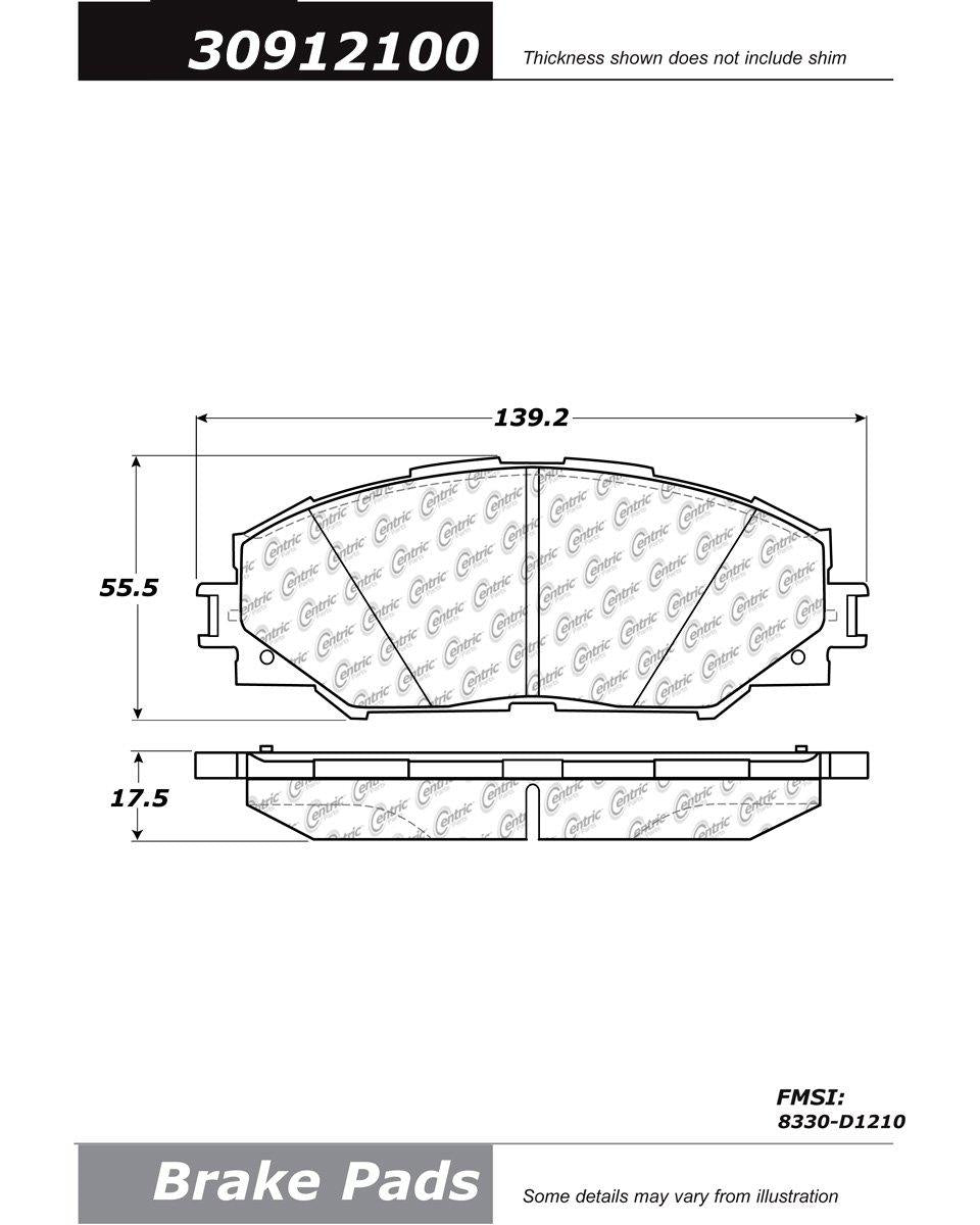 StopTech Sport Brake Pads With Shims And Hardware