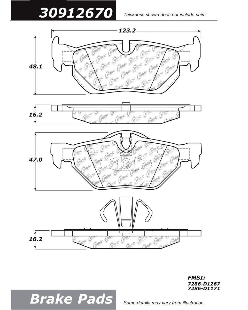 StopTech Sport Brake Pads With Shims And Hardware