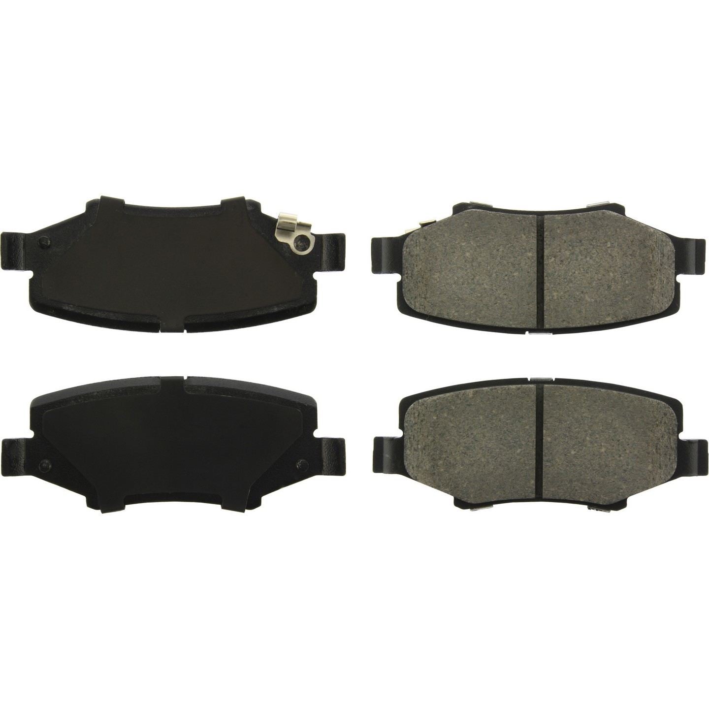 StopTech 07-18 Jeep Wrangler Sport Brake Pads w/Shims and Hardware - Rear 309.12740