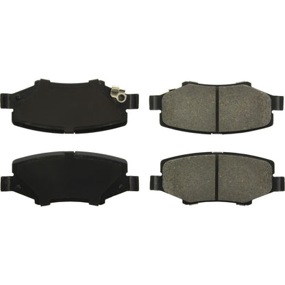 StopTech 07-18 Jeep Wrangler Sport Brake Pads w/Shims and Hardware - Rear 309.12740