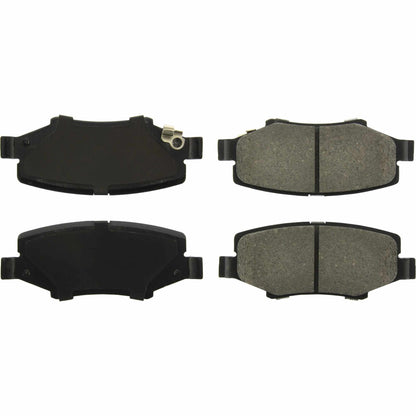 StopTech 07-18 Jeep Wrangler Sport Brake Pads w/Shims and Hardware - Rear 309.12740