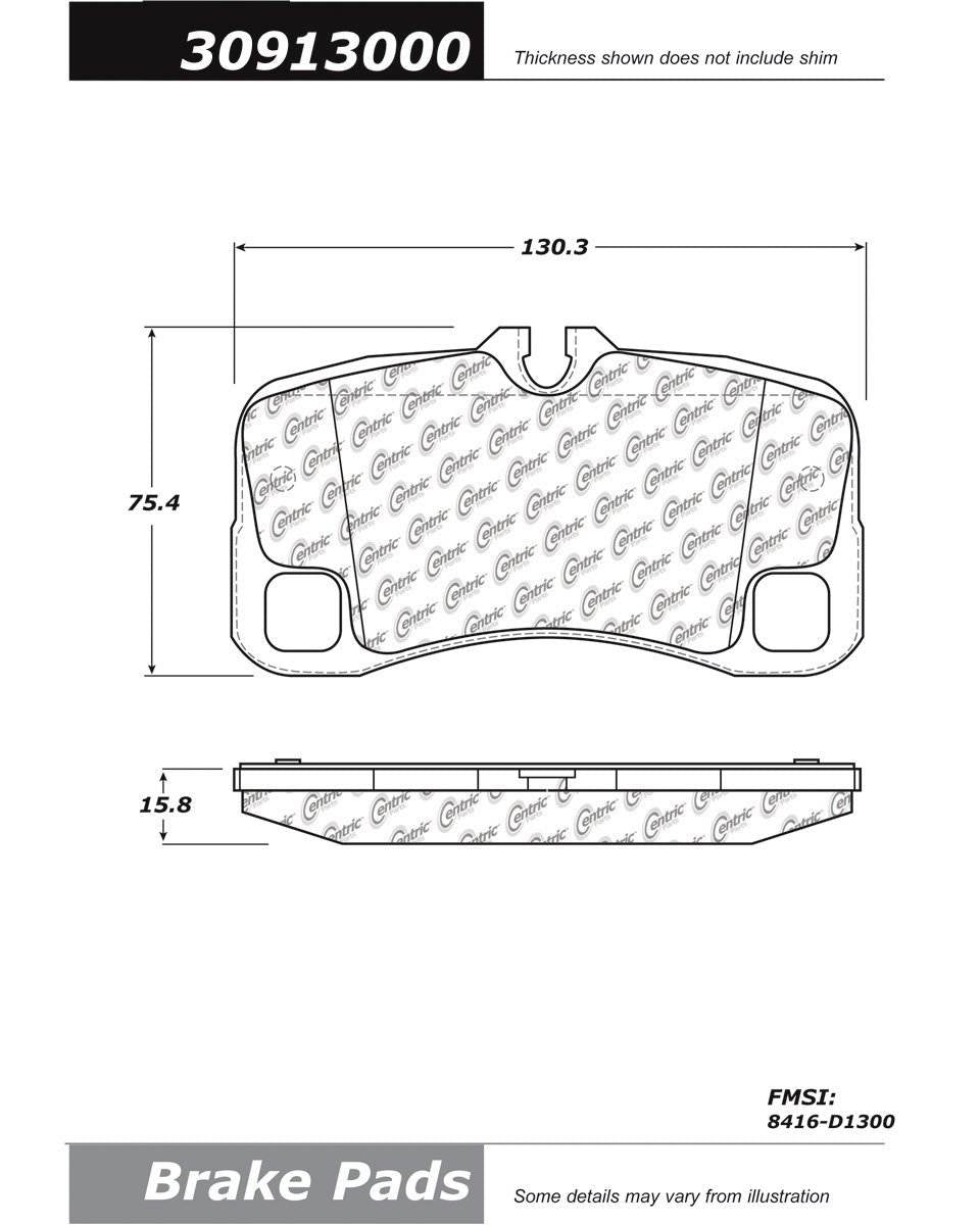 StopTech Sport Brake Pads With Shims And Hardware