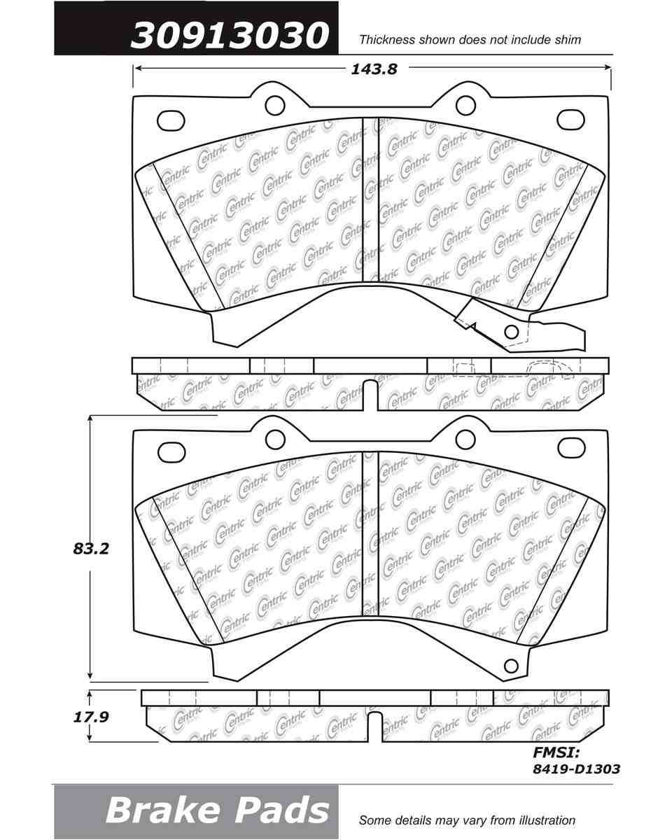 StopTech  Sport Brake Pads With Shims And Hardware