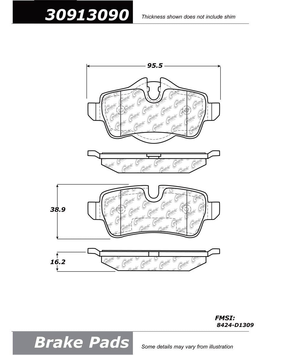 StopTech Sport Brake Pads With Shims And Hardware