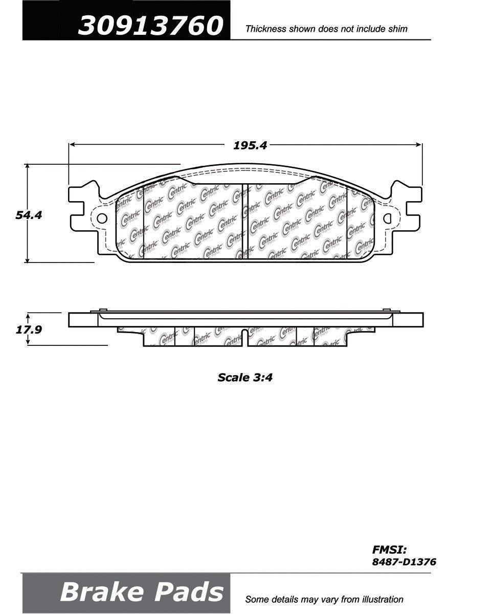 StopTech Sport Brake Pads With Shims And Hardware