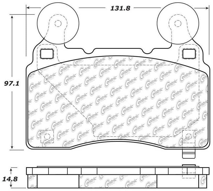 StopTech Sport Brake Pads With Shims And Hardware
