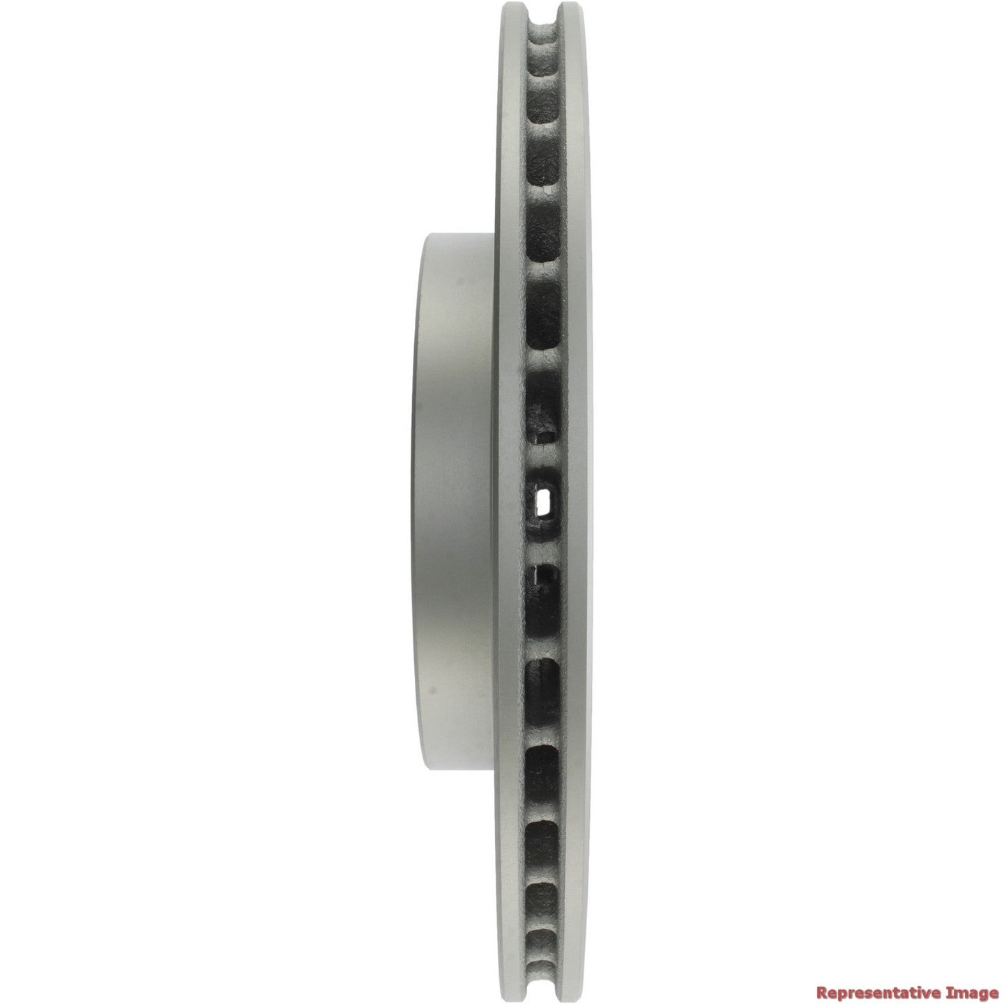 Centric Parts Disc Brake Rotor GCX with Full Coating and High Carbon Content for 2011-2016 Mini Cooper Countryman, Cooper Paceman 320.34136H
