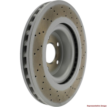 Centric Parts Disc Brake Rotor GCX with Full Coating for 2007-2008 Mercedes-Benz CL550 320.35099F