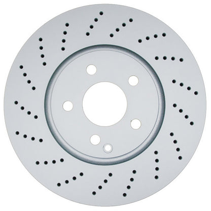 Centric Parts Disc Brake Rotor GCX Full Coating High Carbon for 2008-2019 Mercedes-Benz C280/C300/C350/E250/E350/E400/SLC300/SLK300 320.35110H