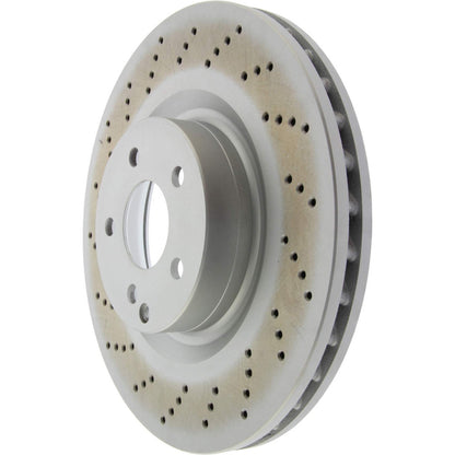 Centric Parts Disc Brake Rotor GCX with Partial Coating for 2010-2017 Mercedes‑Benz E-Class 320.35120