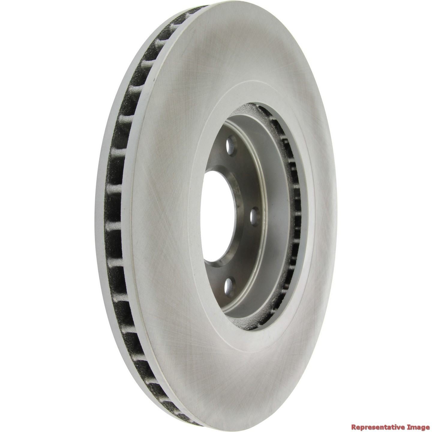 Centric Parts Disc Brake Rotor GCX Full Coating for 2008-2013 Nissan Rogue, 2014-2015 Rogue Select, 2007-2012 Sentra, 2008-2013 X‑Trail, 2016-2017 X‑Trail